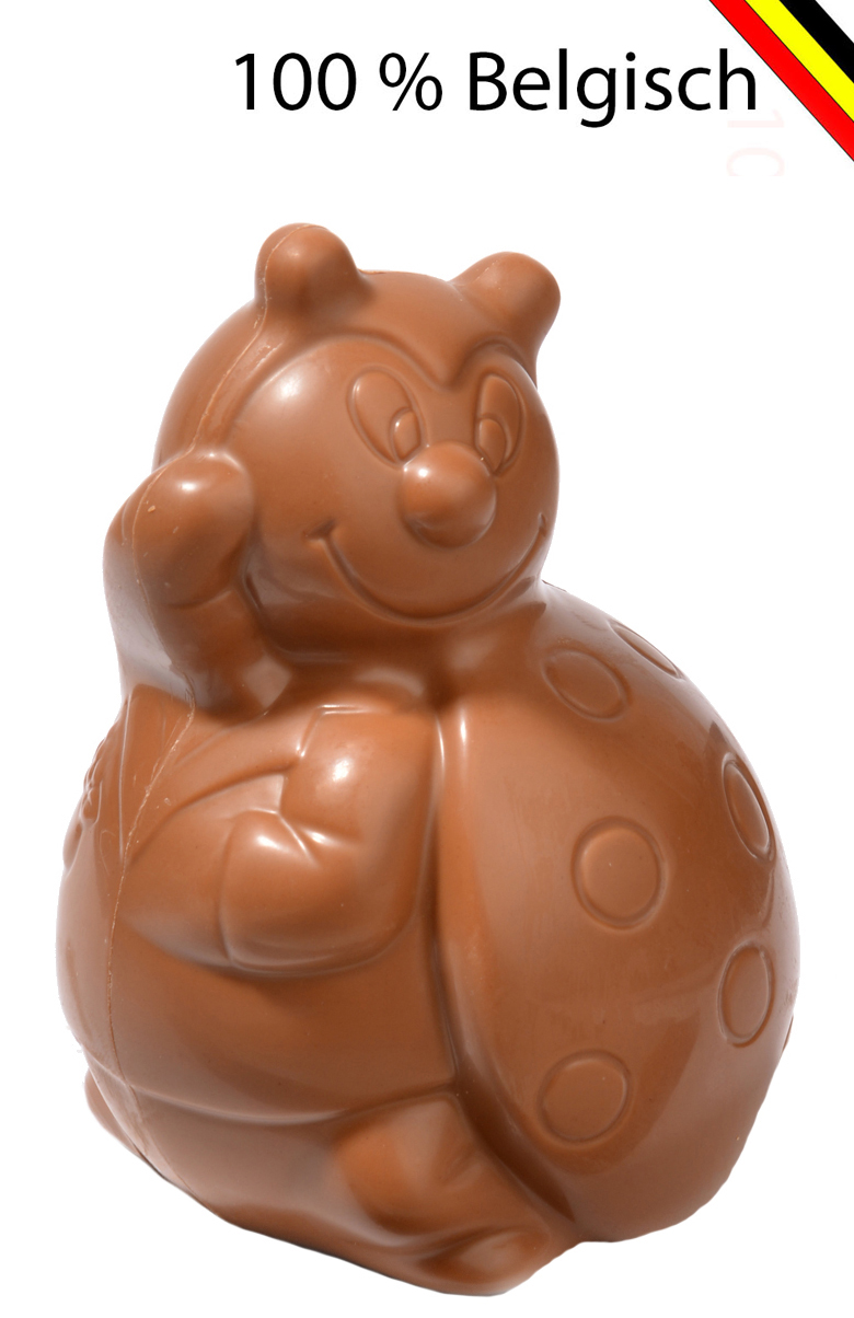 Chocolade lieveheersbeestje als Sintgeschenk