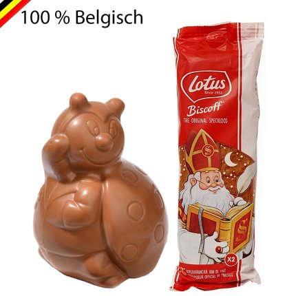 Belgisch Sinterklaaspakket met Belgische chocolade