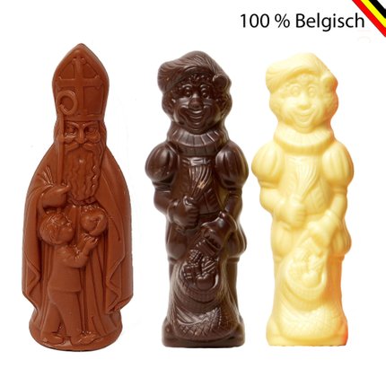 Sinterklaaspakket met Belgische Callebaut chocolade