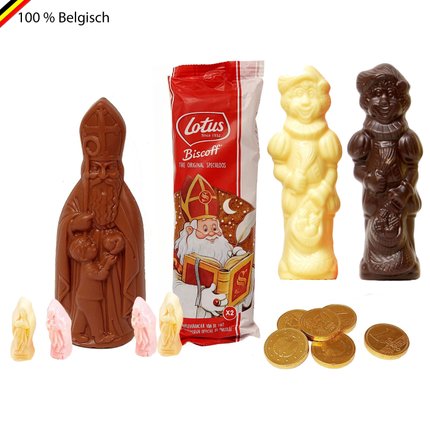 Sinterklaaspakket met Sinterklaaschocolade