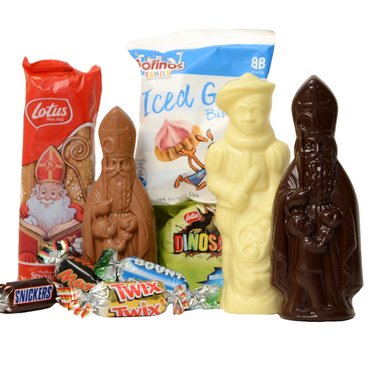 Pakketten met chocolade voor sinterklaas bestellen